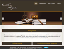 Tablet Screenshot of estebancastellano.com